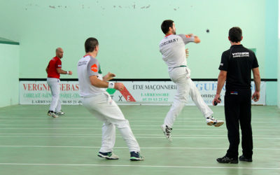 Etchegaray-De Ezcurra en finale contre Ospital-Palomes