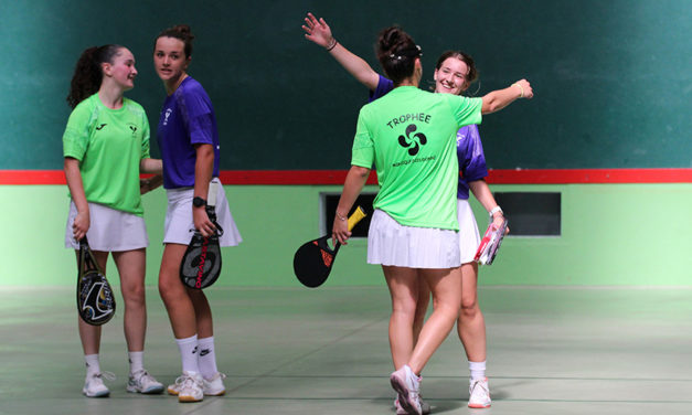 Semerena-Goyenetche remportent le Trophée Monique Dieudonné